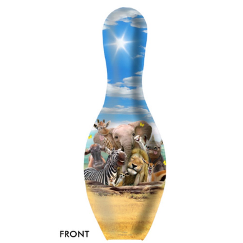 OTBB African Animals Selfie Bowling Pin