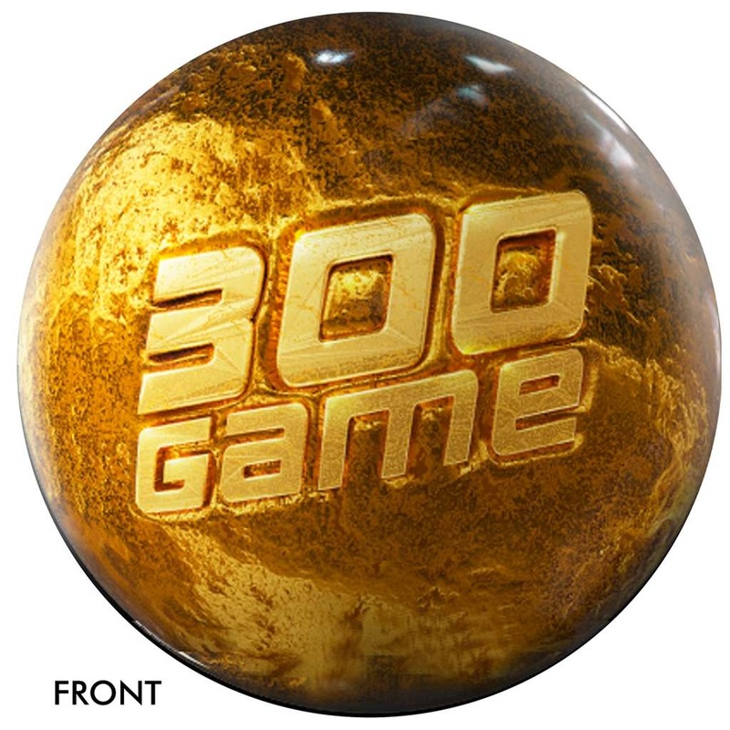300 Game Award Bowling Ball – Gold