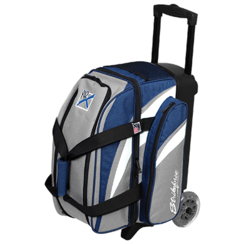 KR Strikeforce Cruiser Smooth 2 Ball Roller Bag Grey/Navy
