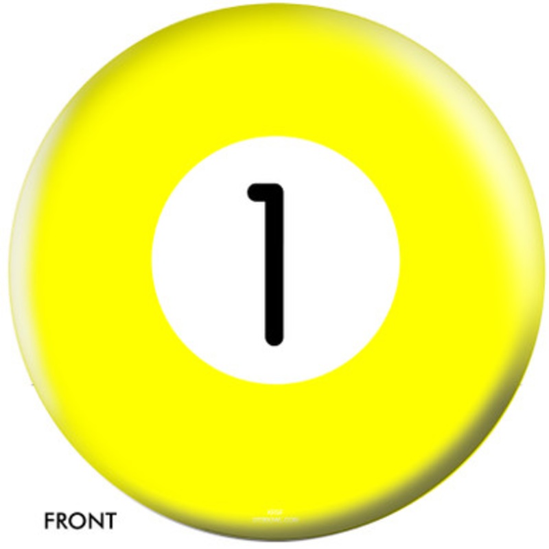 OTBB 1 Ball Yellow Bowling Ball