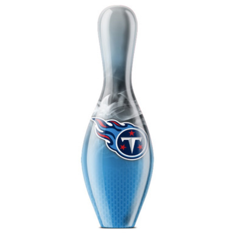 OTBB NFL on Fire Tennessee Titans Bowling Pin