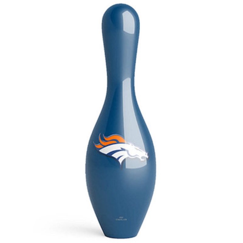 OTBB NFL Team Logo Denver Broncos Bowling Pin
