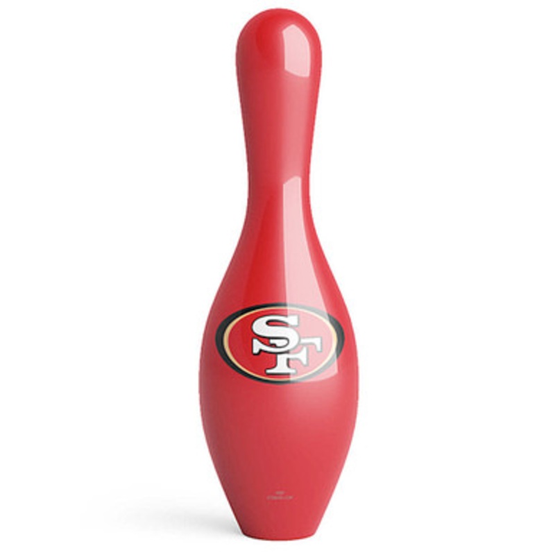 OTBB NFL Team Logo San Francisco 49ers Bowling Pin