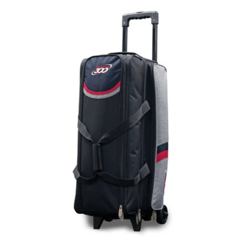Columbia 300 Boss 3 Ball Roller Bag Red