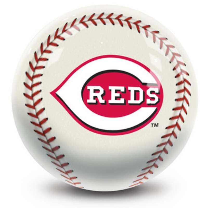 OTBB Cincinnati Reds Baseball Bowling Ball