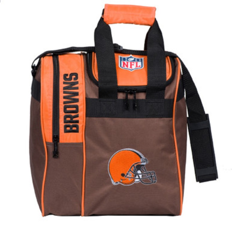 KR Strikeforce NFL Cleveland Browns Single Tote Bowling Bag