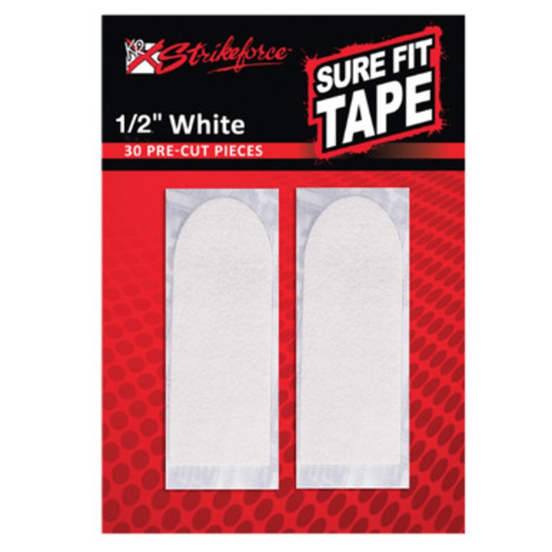KR Strikeforce Sure Fit Tape 1/2 White Textured – 30 Pack